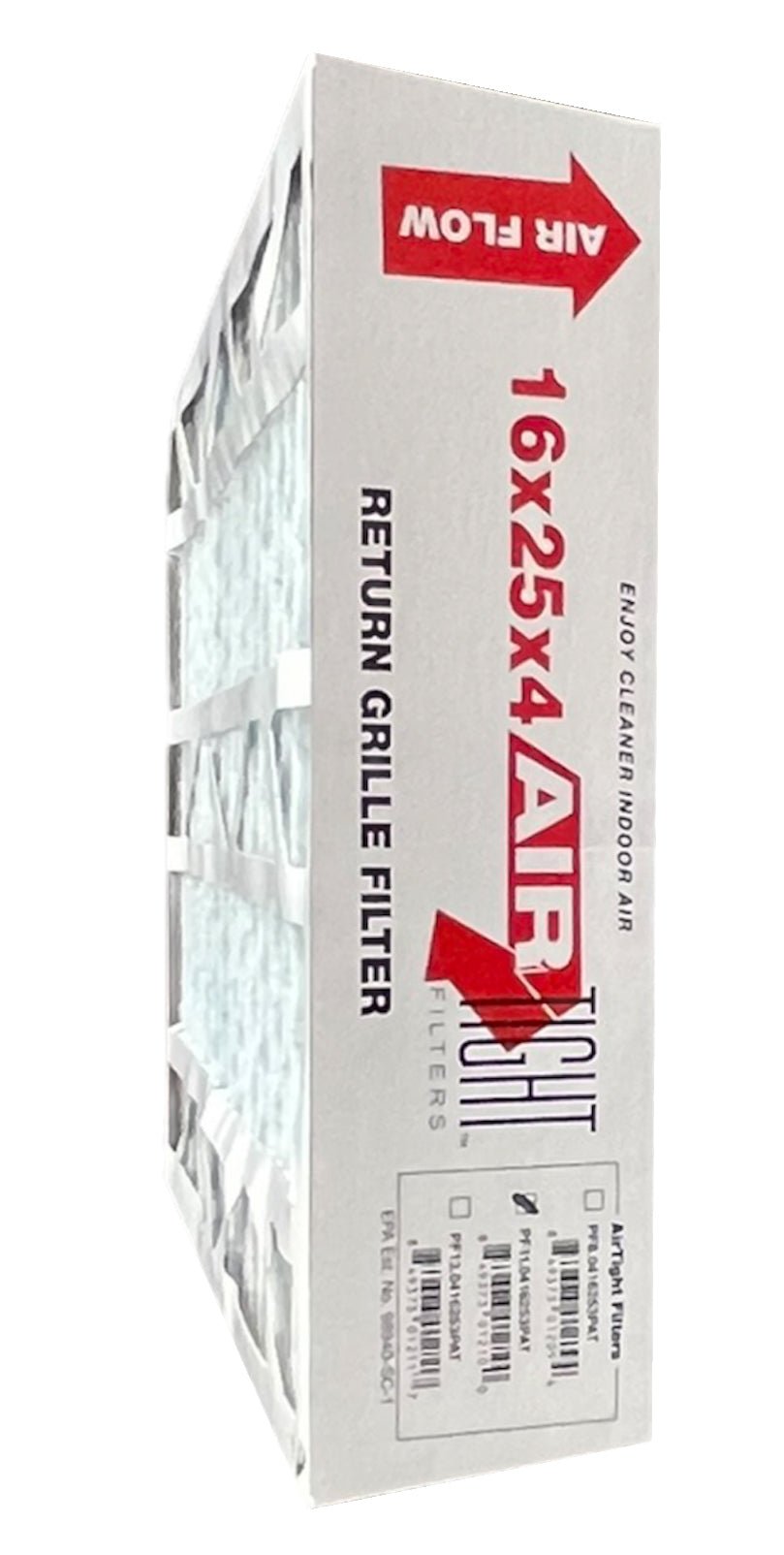 AirTight 16x25x4 MERV 8 Compatible Honeywell Return Grille Filter FC20R1625 Air Filter - 3 pack