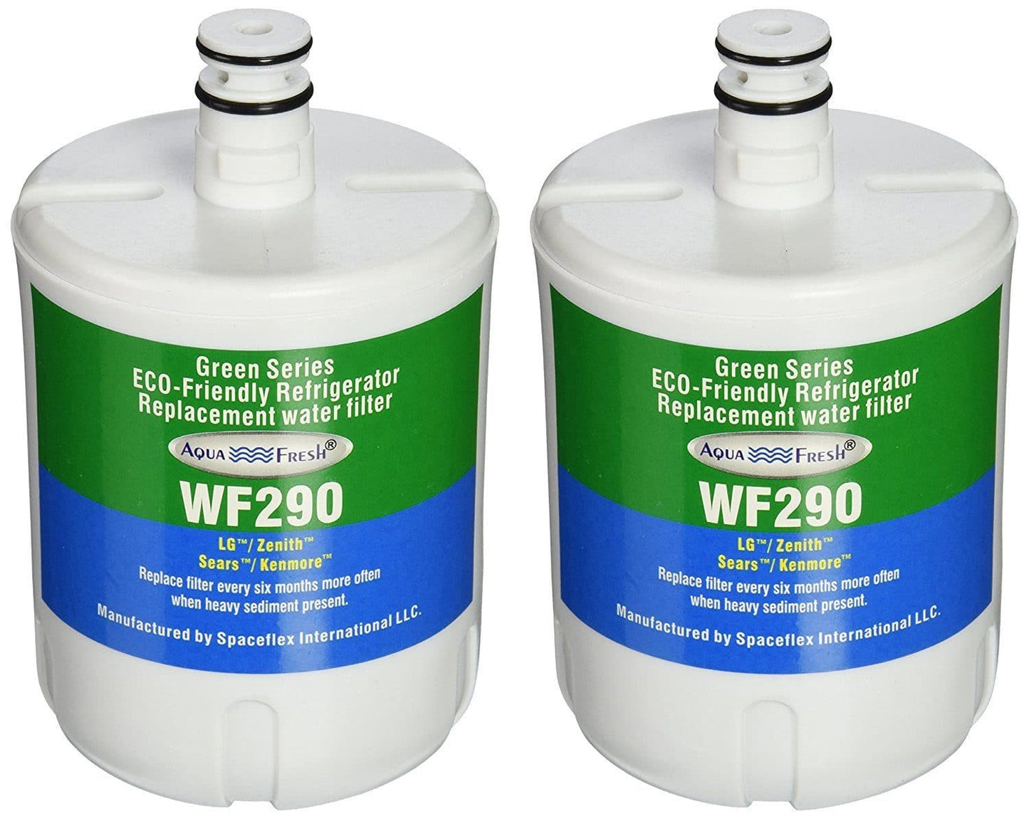 Aqua Fresh WF290 Refrigerator Water Filter Replacement for LG LT500P and 5231JA2002A ADQ72910901