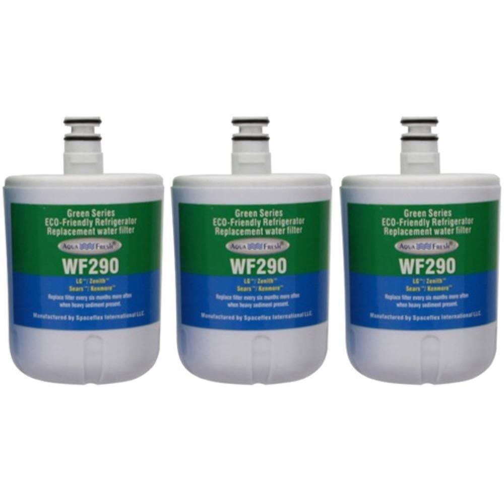 Aqua Fresh WF290 Refrigerator Water Filter Replacement for LG LT500P and 5231JA2002A ADQ72910901
