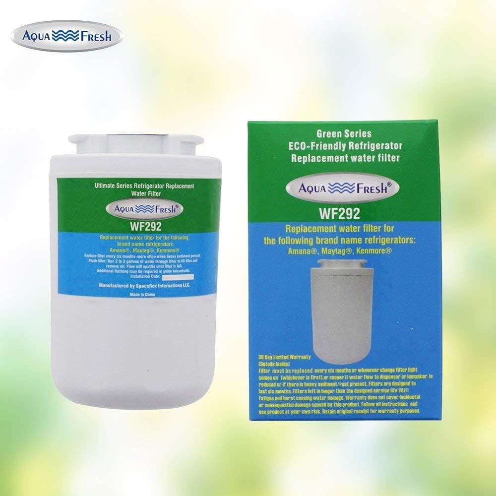 Aqua Fresh WF292 Replacement Water Filter For Amana 12527304, EcoAqua EFF-6021A, Water Sentinel WSA-1 Water Filter