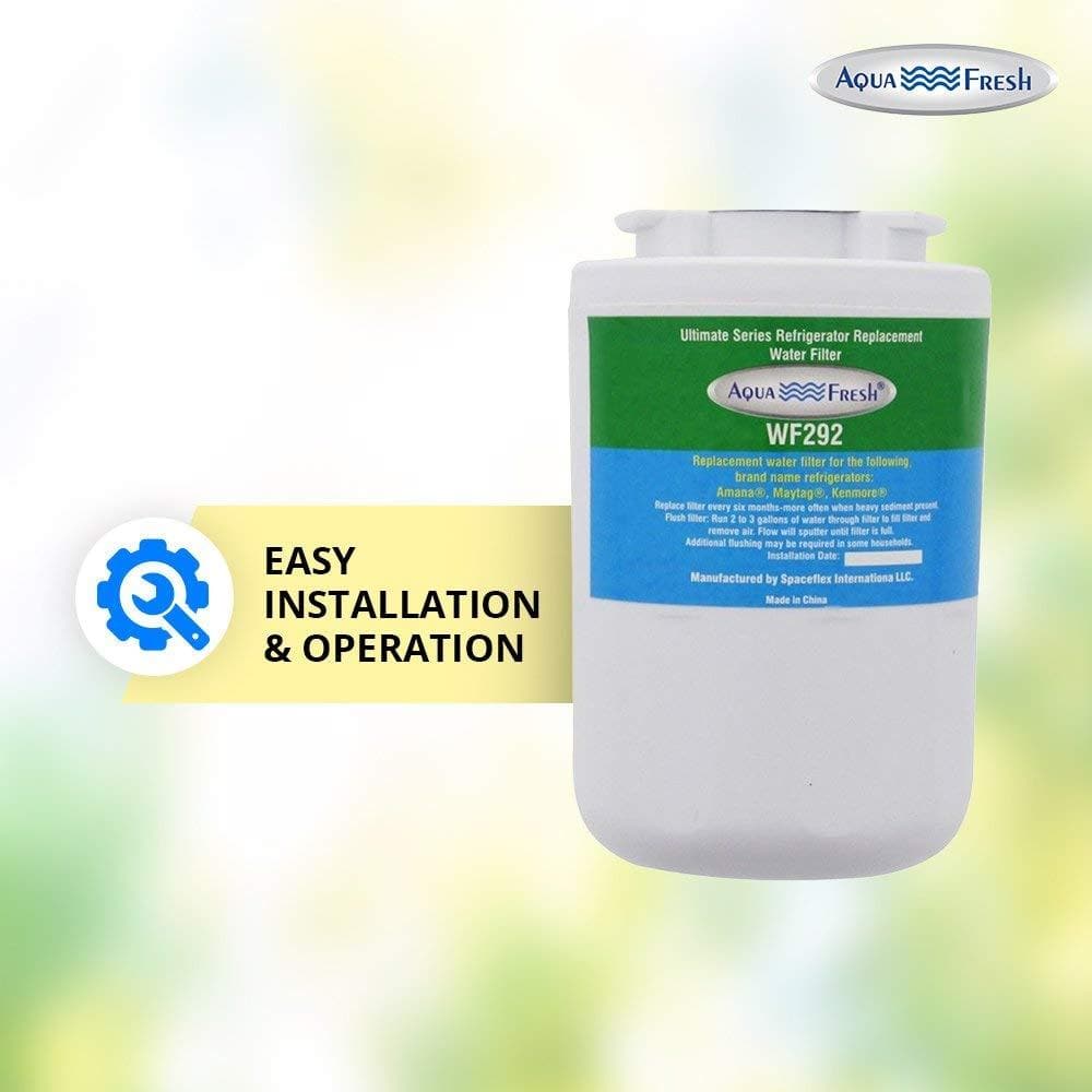 Aqua Fresh WF292 Replacement Water Filter For Amana 12527304, EcoAqua EFF-6021A, Water Sentinel WSA-1 Water Filter