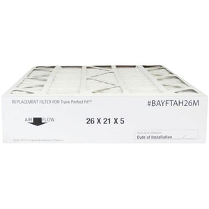 Atomic BAYFTAH26M 26x21x5 MERV 8 Trane Replacement Furnace Filter - 2 Pack