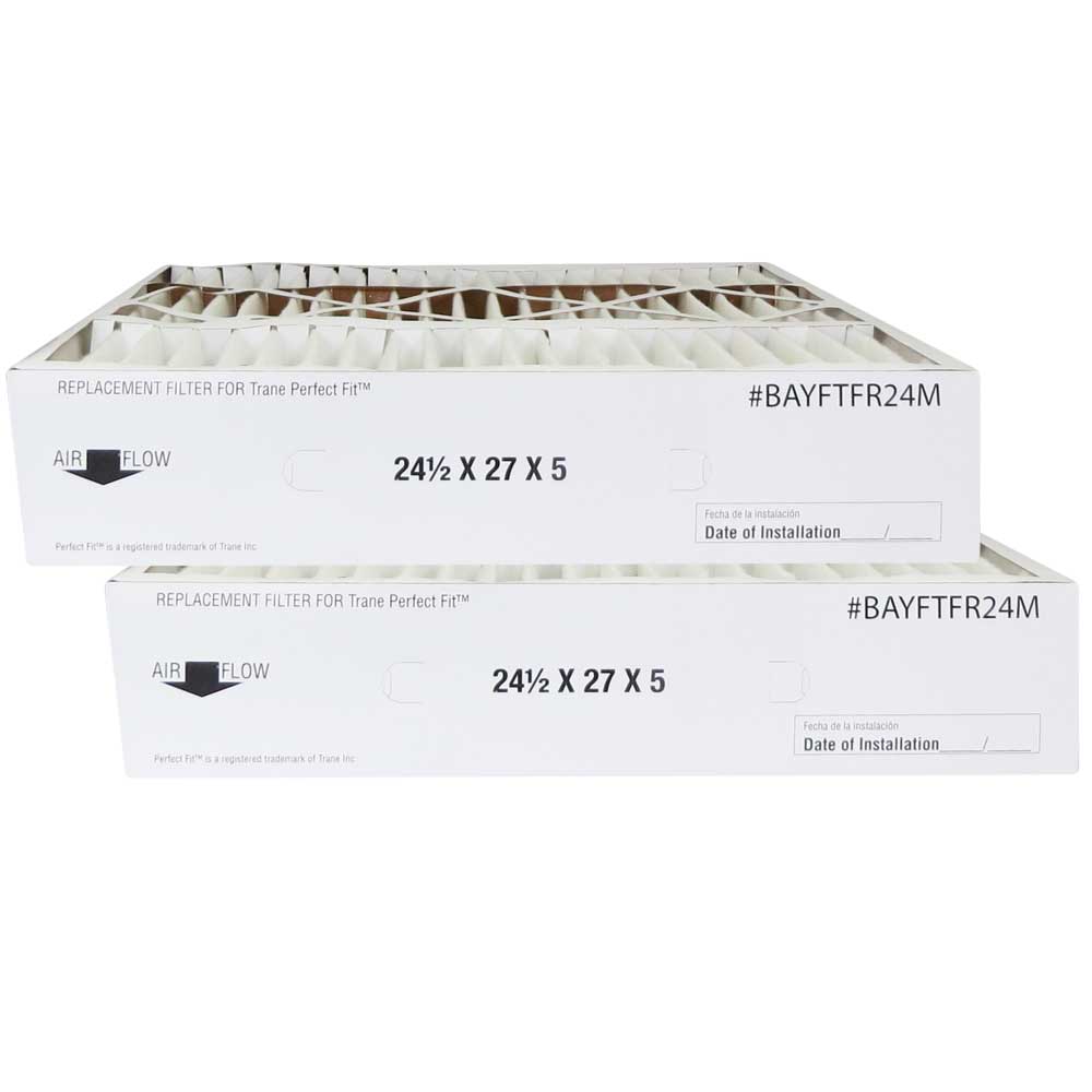 Atomic BAYFTFR24M 24.5x27x5 MERV 8 Trane Replacement Furnace Filter – 2 Pack