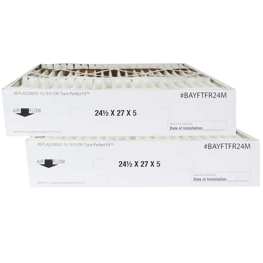 Atomic BAYFTFR24M 24.5x27x5 MERV 8 Trane Replacement Furnace Filter – 2 Pack