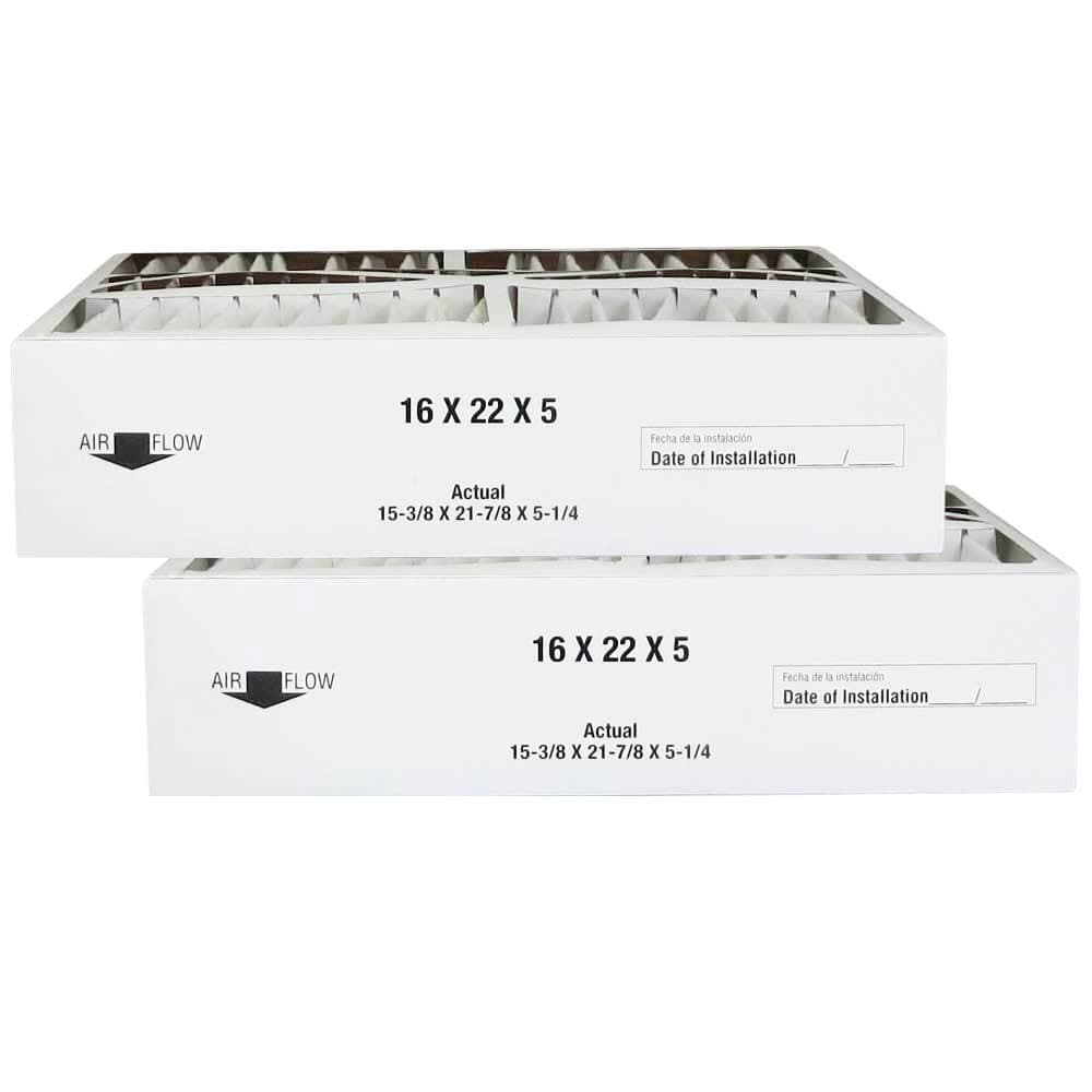 Atomic CMF1620/CNC1620 16x22x5 MERV 8 Carrier Replacement Furnace Filter - 2 Pack