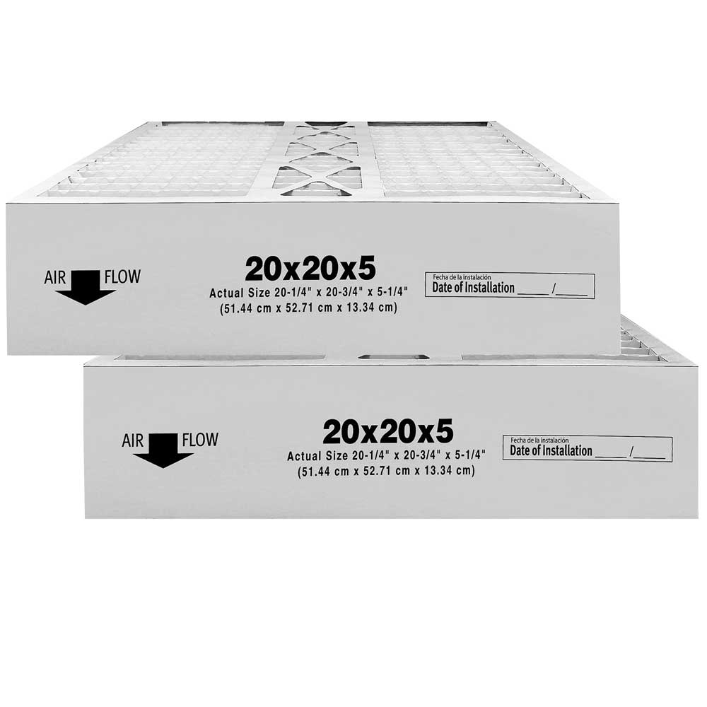 Atomic CMF2020/P102-2020 20x20x5 MERV 13 Carrier Replacement Furnace Filter - 2 Pack