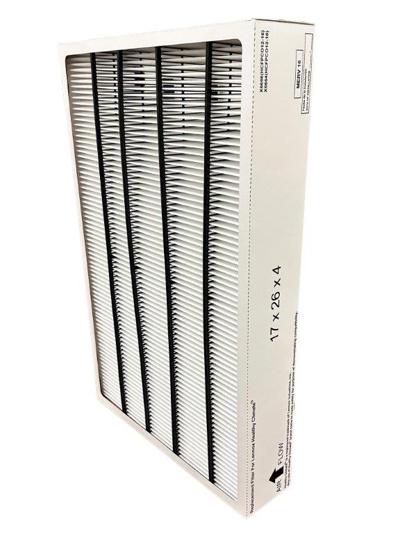 Atomic Compatible for Lennox X6666 17x26x4 (16 5/8x26x4) OEM MERV 16 Replacement Furnace Filter