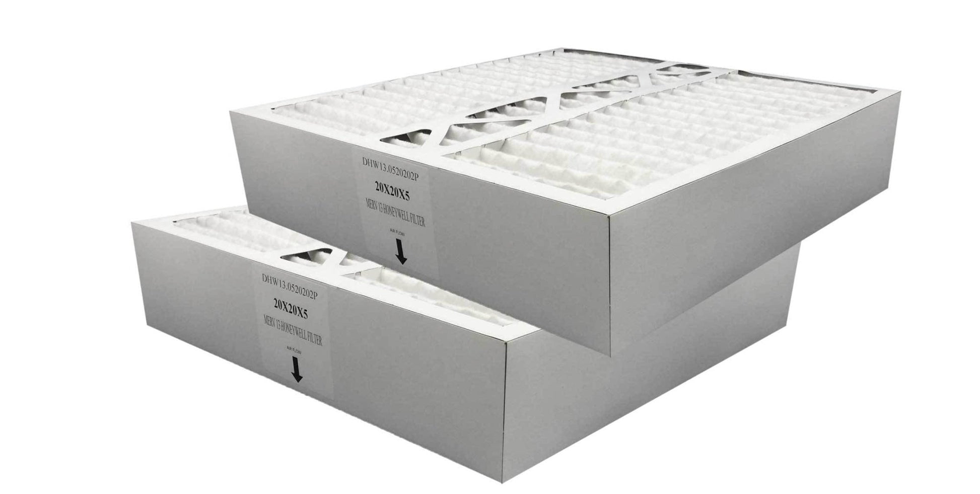 Atomic FC200E1011 20x20x4 MERV 13 Honeywell Replacement Furnace Filter - 2 Pack