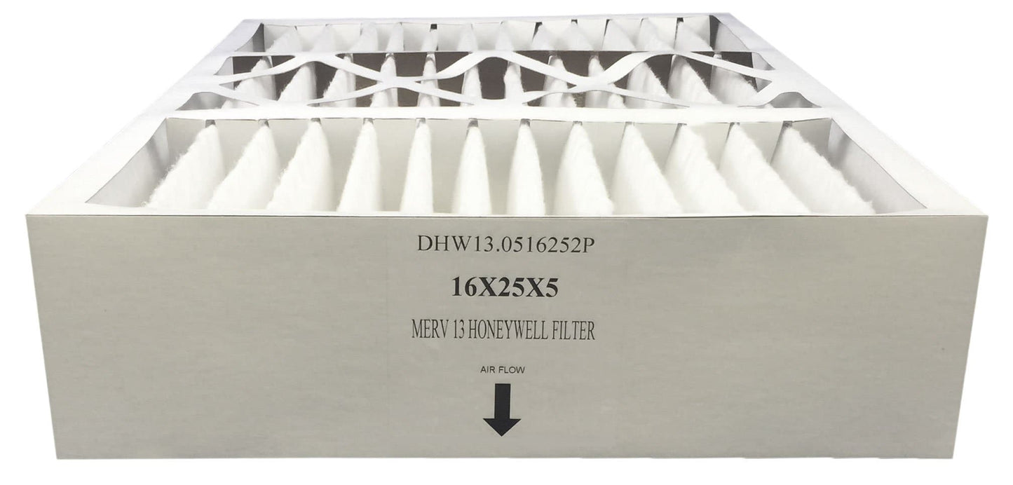 Atomic FC200E1029 16x25x4 Honeywell Replacement MERV 13 Air Filter - 2 Pack