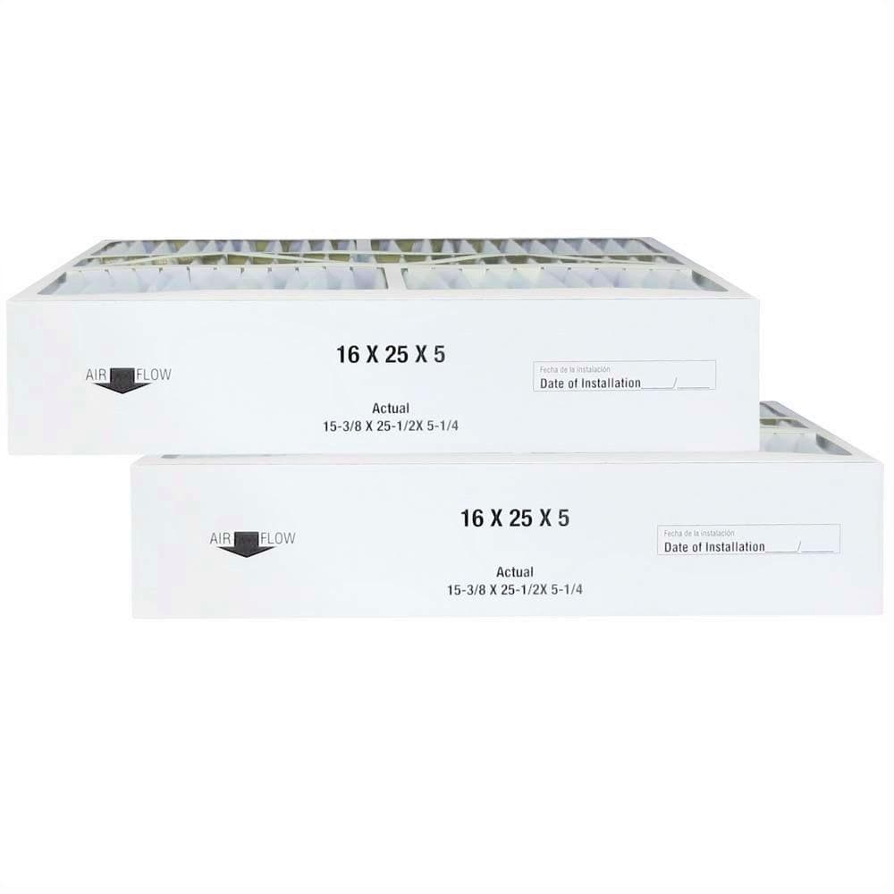 Atomic FILBBCAR0016 16x25x5 MERV 11 Bryant Replacement Furnace Filter - 2 Pack