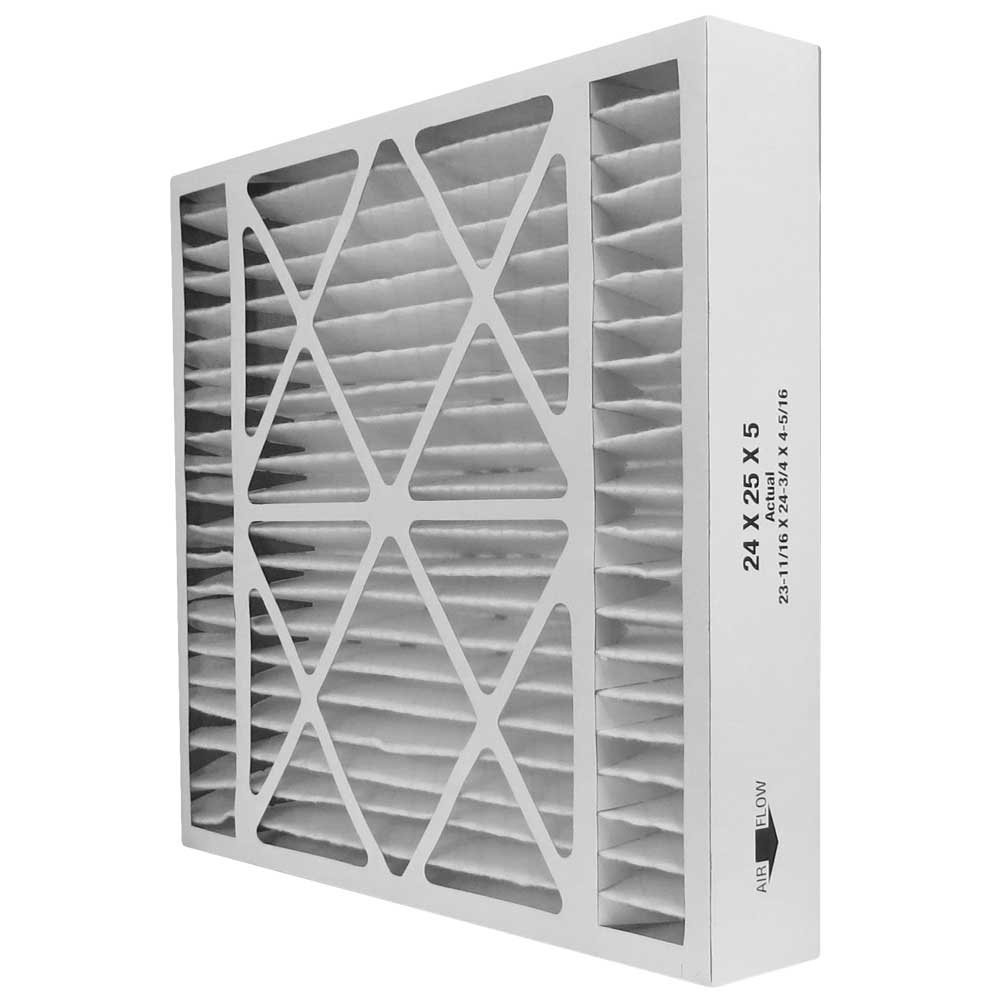 Atomic FILBBCAR0024 24x25x5 MERV 8 Bryant Replacement Furnace Filter - 2 Pack
