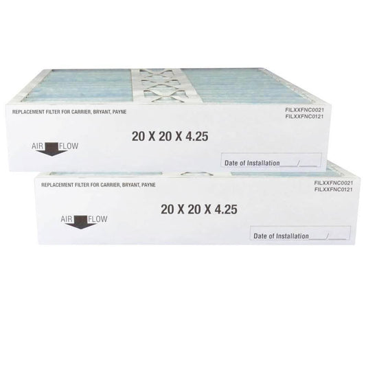 Atomic FILBBFNC0021 20x20x4.25 MERV 11 Bryant Replacement Furnace Filter - 2 pack