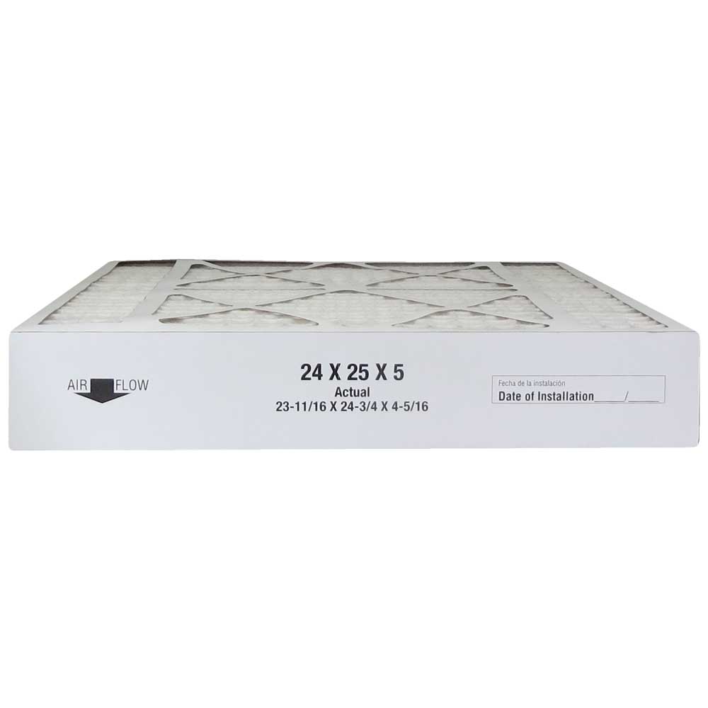 Atomic FILXXCAR0024 24x25x5 MERV 13 Carrier Replacement Furnace Filter - 2 Pack