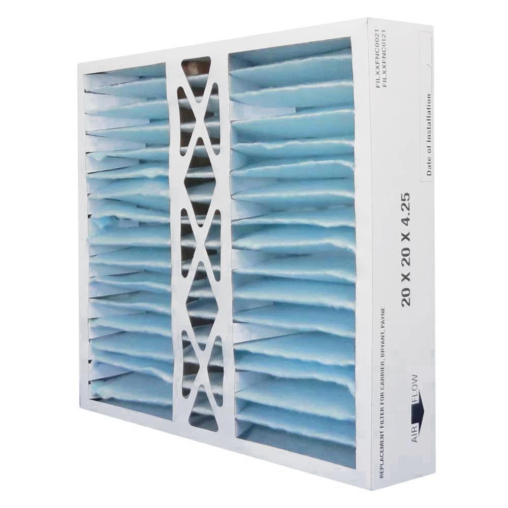 Atomic FILXXFNC0021 20x20x4.25 MERV 11 Carrier Replacement Furnace Filter - 2 pack