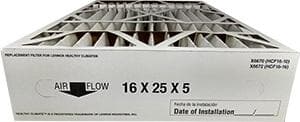 Atomic X6670 Lennox Compatible MERV 13 Upgrade Filter Media 16X25X5 Fits X6660 HCC16 - 28 - 2 Pack