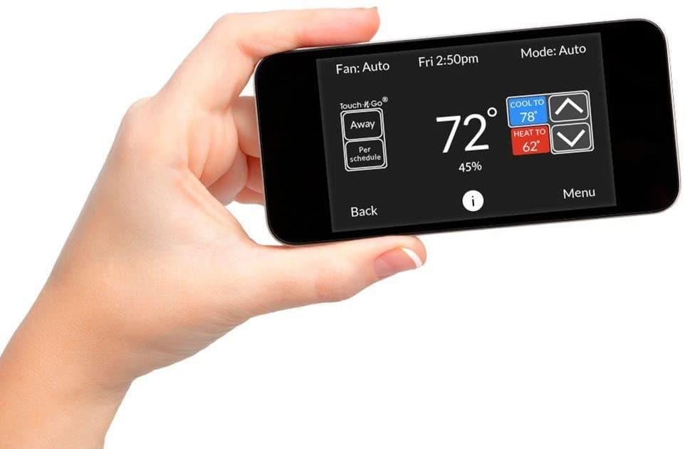 CARRIER Cor 7-Day Programmable Wi-Fi Thermostat with Energy Reports TP-WEM01