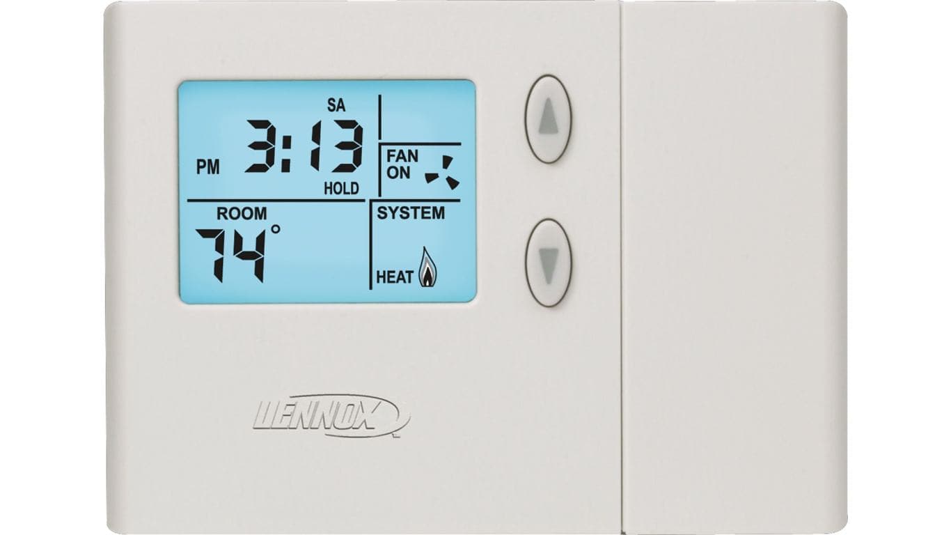 Lennox 51M34 L3511C ComfortSense 3000, Programmable Thermostat, 5 - 2 Day, 1 Heat/1 Cool Gas/Electric