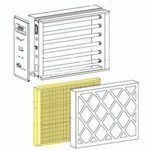 Lennox Healthy Climate 75X66 Metal Mesh Catalyst Insert Assembly