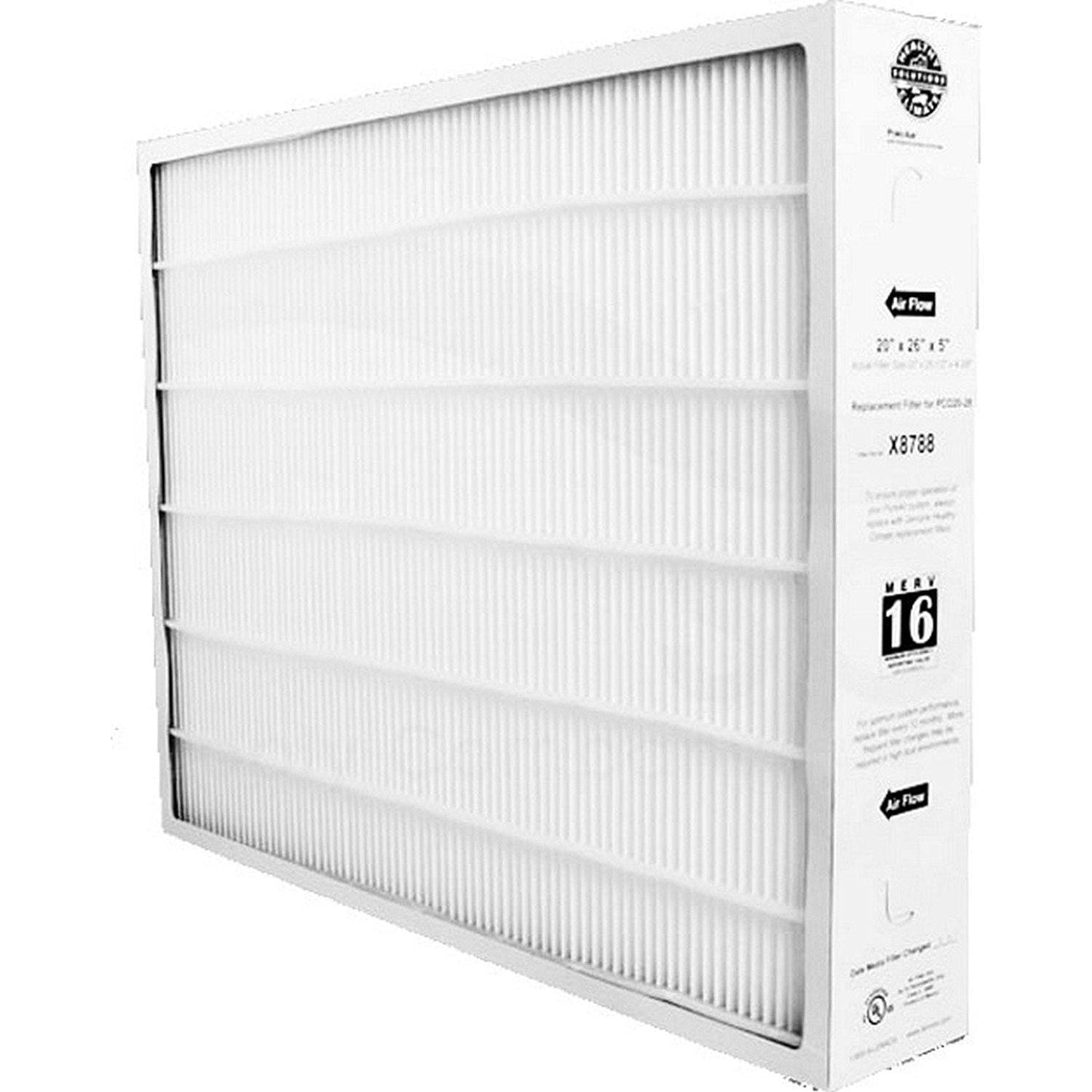 Lennox Healthy Climate X8788 20x26x5 MERV 16 Filter Replacement Filter