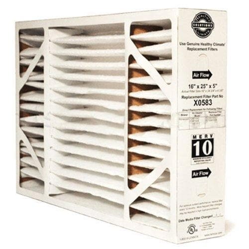 Lennox X0583 MERV 10 Filter 16x25x5 Genuine Lennox Product