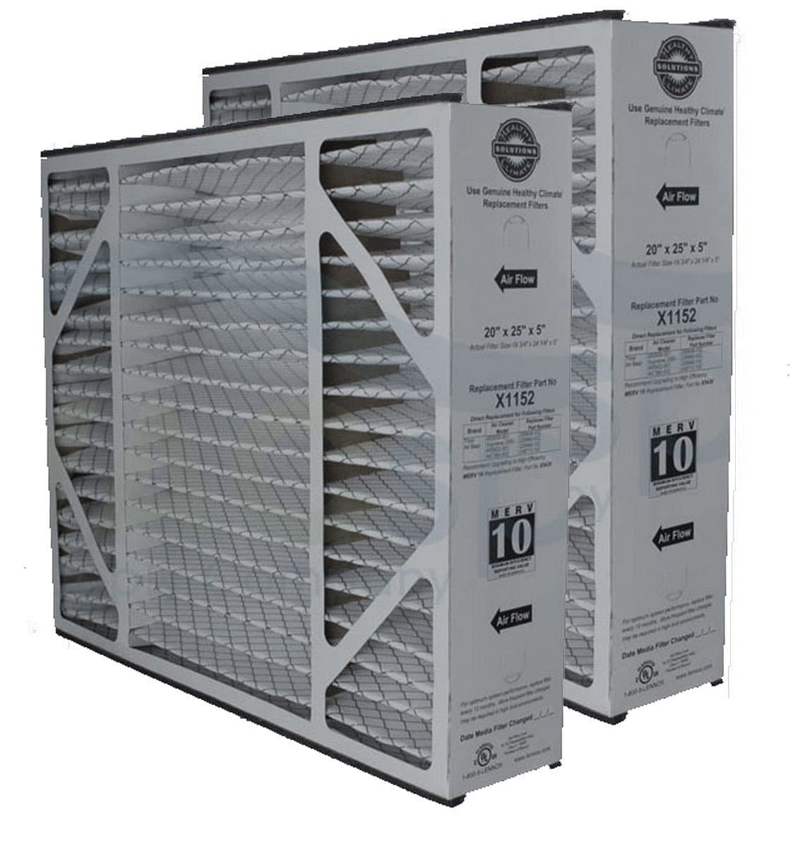 Lennox X1152 Replacement Media Filter - 20x25x5 2-Pack