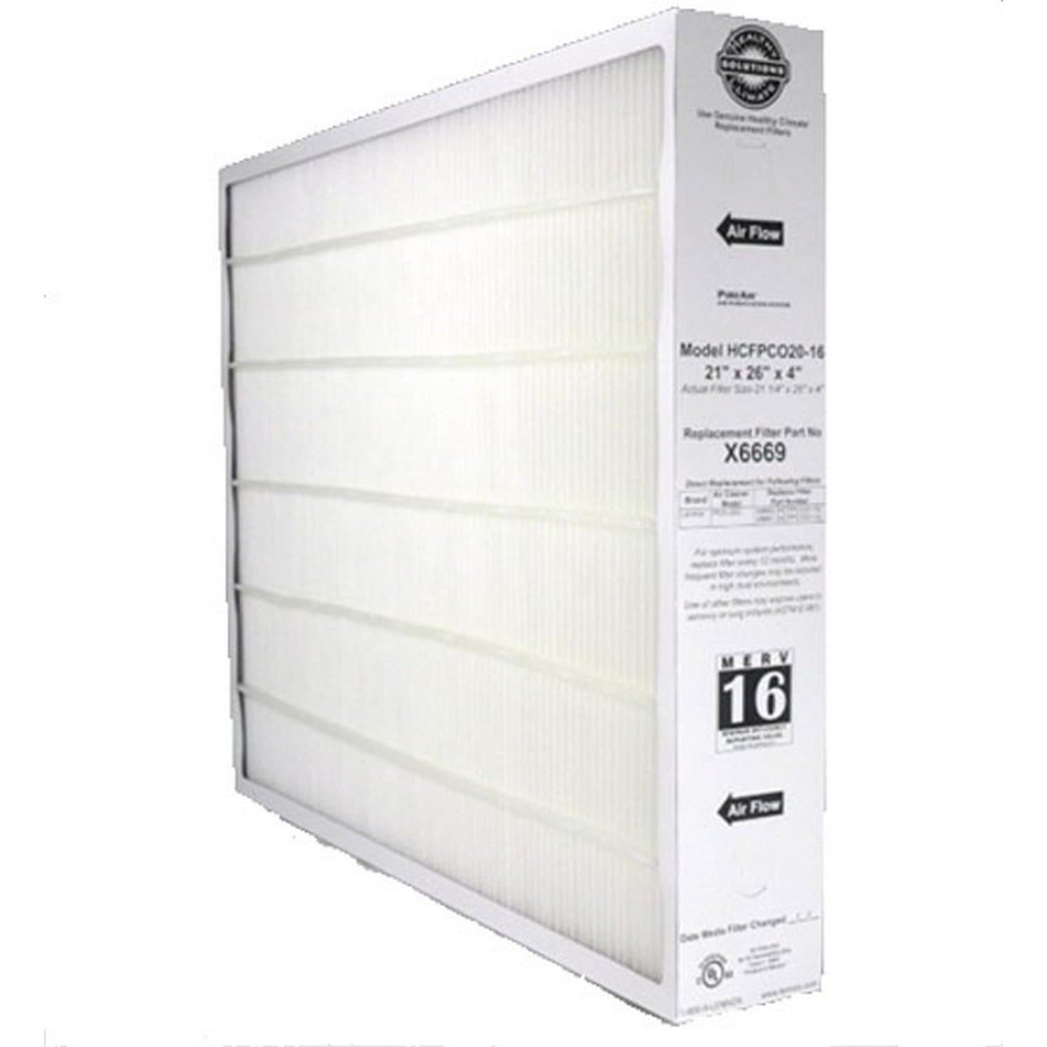 Lennox X6669 MERV 16 Filter 21x26x4 Genuine Lennox Product