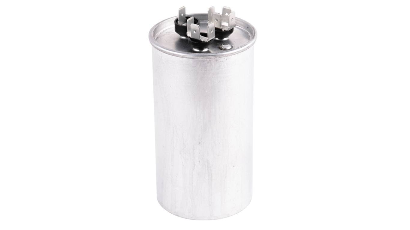 Lennox Y4620 FirstChoice 4JR7555-II-EW Dual Run Capacitor, Round, 440V, 7.5+55 MFD