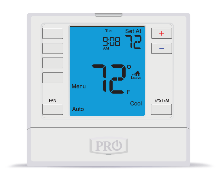 PRO1 IAQ T755 Touchscreen 3 Hot/2 Cold 7 Day Thermostat