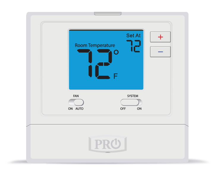 PRO1 IAQ T771 1H or 1C Thermostat