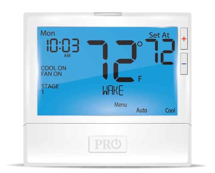 PRO1 IAQ T855 Universal Electronic Thermostat