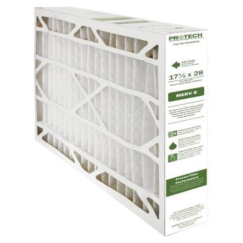 PROTECH PD540041 17.5x28x5 MERV 8 Furnace Filter - 2 Pack