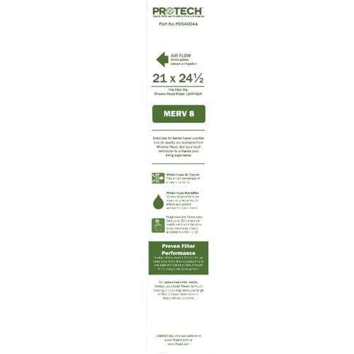 PROTECH PD540044 21x24.5x5 MERV 8 Media Filter - 1 pack