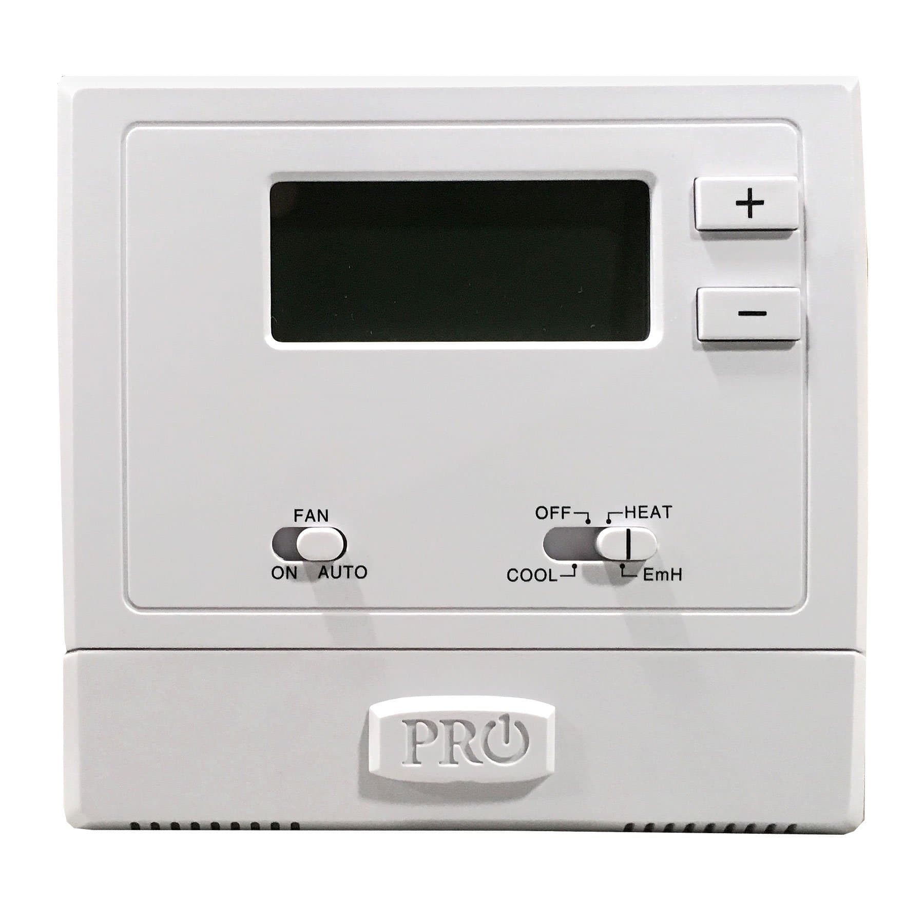T600 PF : T621-2 non-programmable Thermostat 2H/1C heat pump w/2 sq.in display