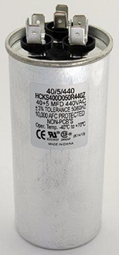 TradePro TP-CAP-40/5/440R 40+5 MFD 440 Volt Round Capacitor