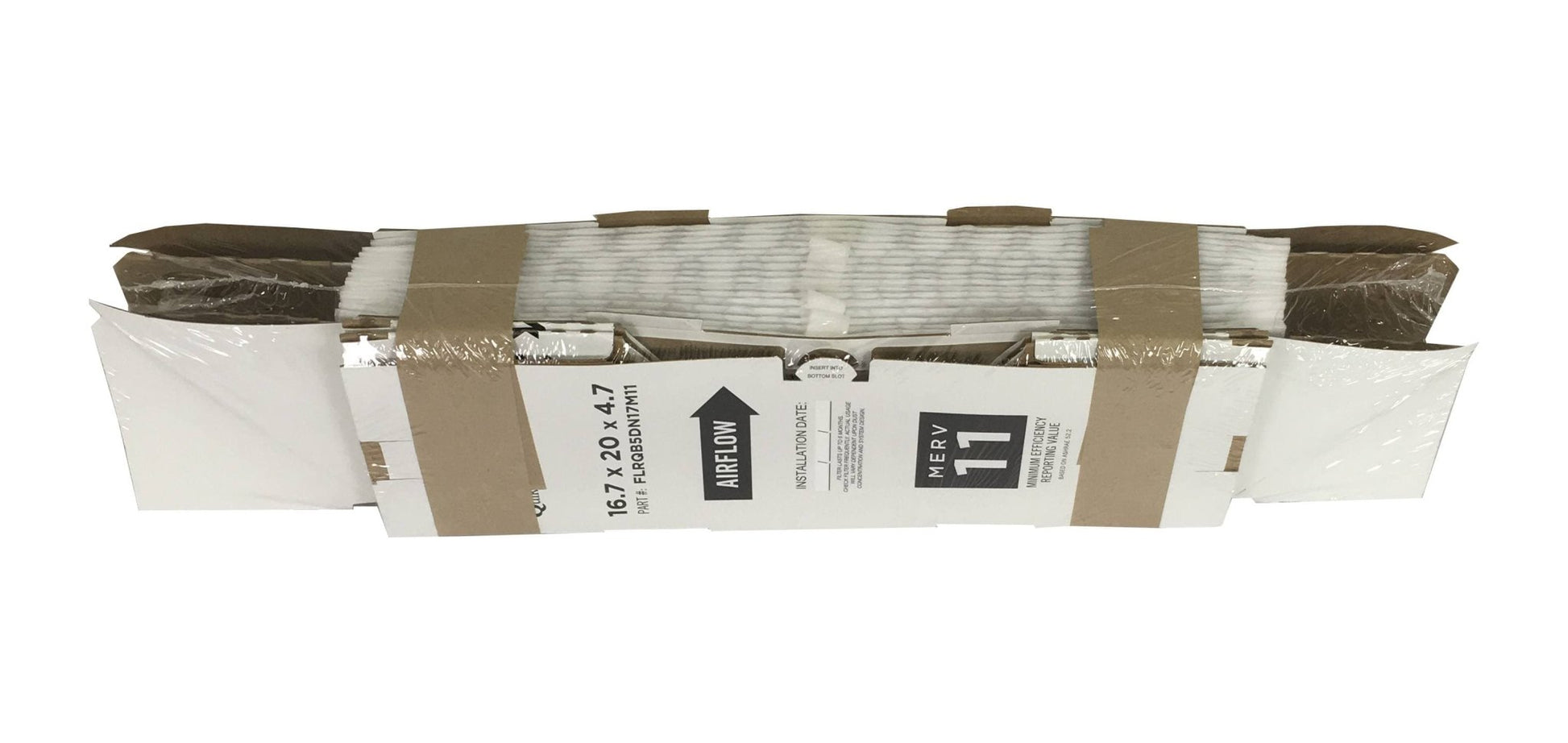 Trane FLRQB5DN17M11 16.7x20x4.7 MERV 11 QuikBox Replacement Media Filter - 2 Pack
