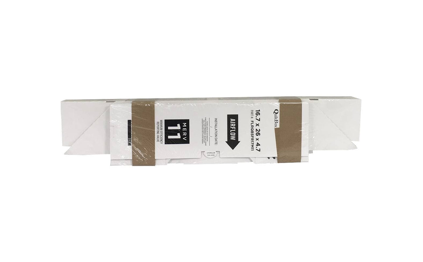 Trane FLRQB5FR17M11 16.7x26x4.7 MERV 11 QuikBox Replacement Media Filter - 2 Pack