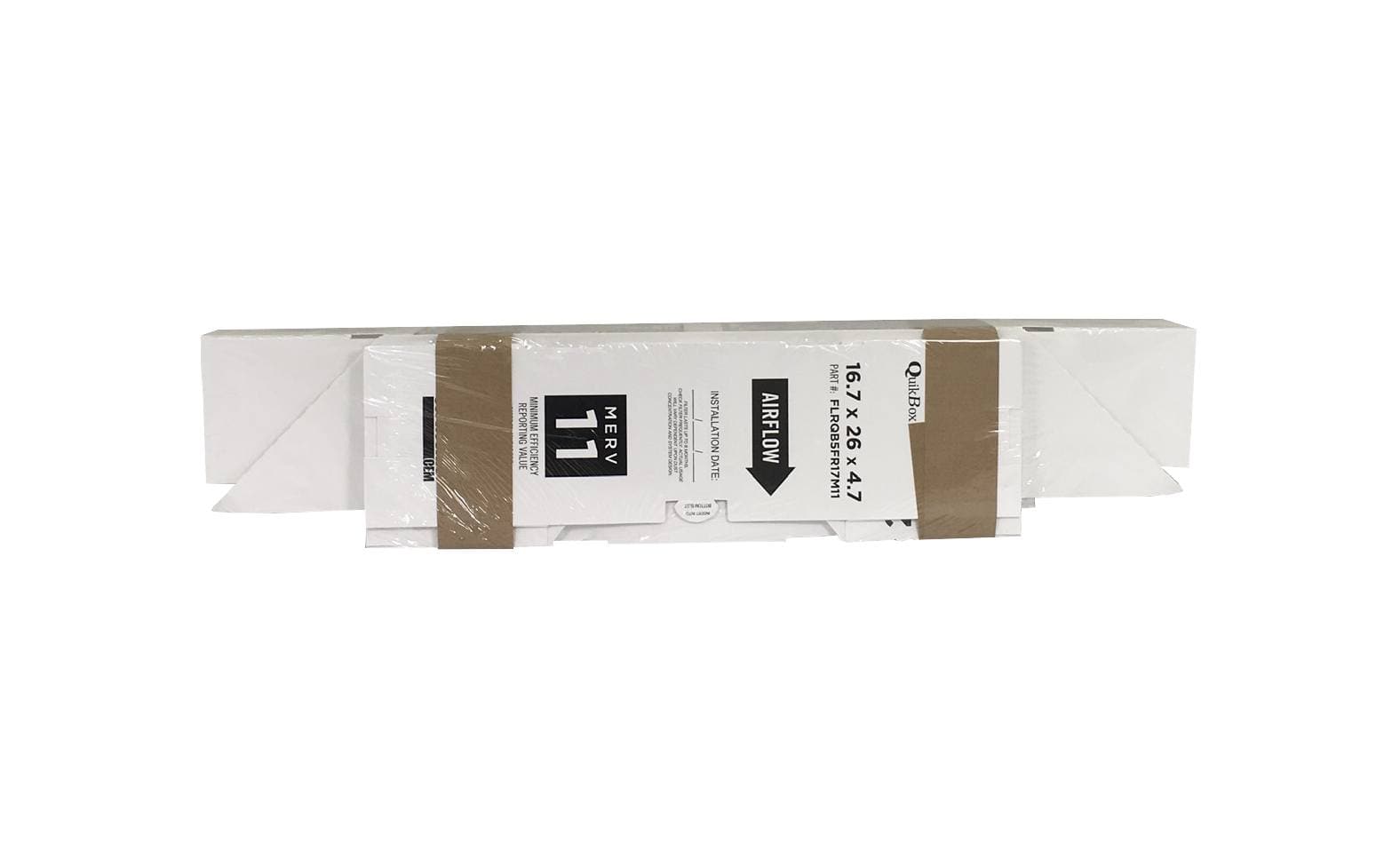 Trane FLRQB5FR17M11 16.7x26x4.7 MERV 11 QuikBox Replacement Media Filter - 2 Pack