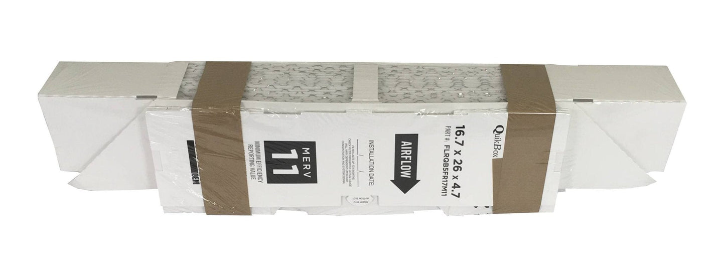 Trane FLRQB5FR17M11 16.7x26x4.7 MERV 11 QuikBox Replacement Media Filter - 2 Pack